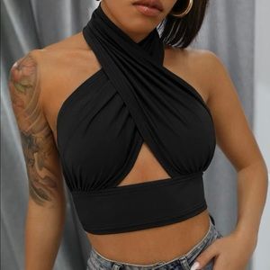 Cross Crop Top